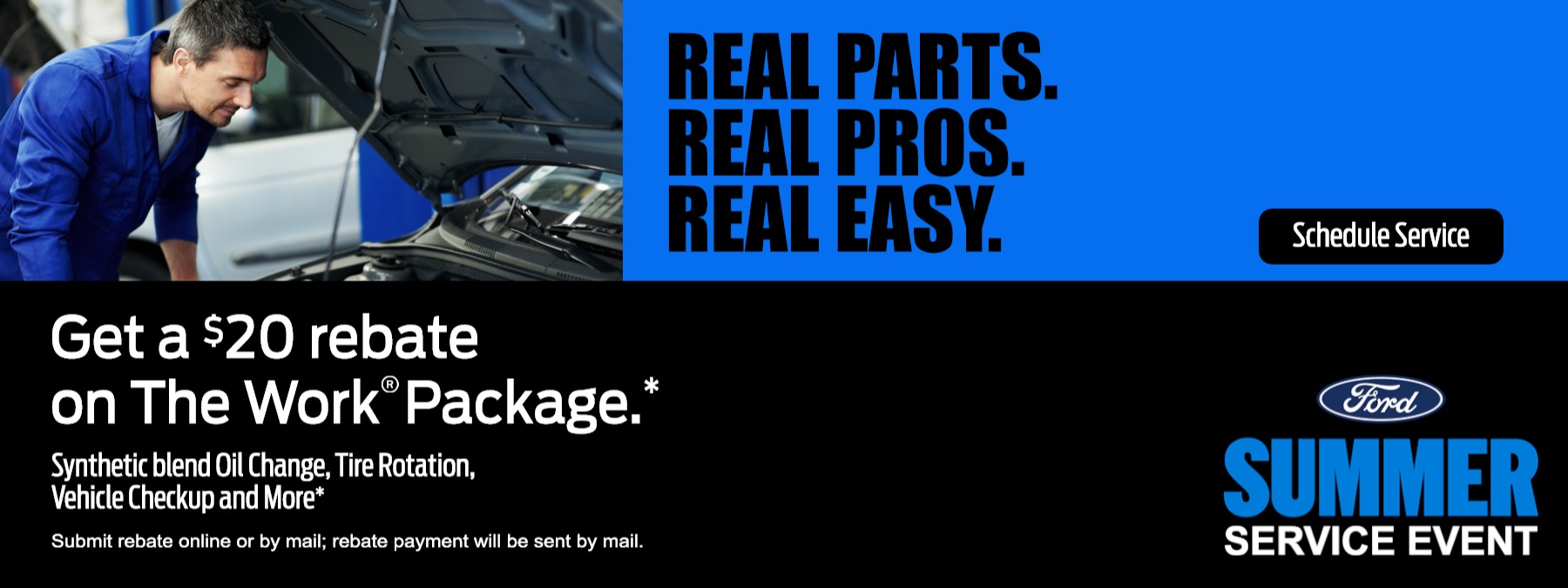 $20 OFF Rebate on Work Package